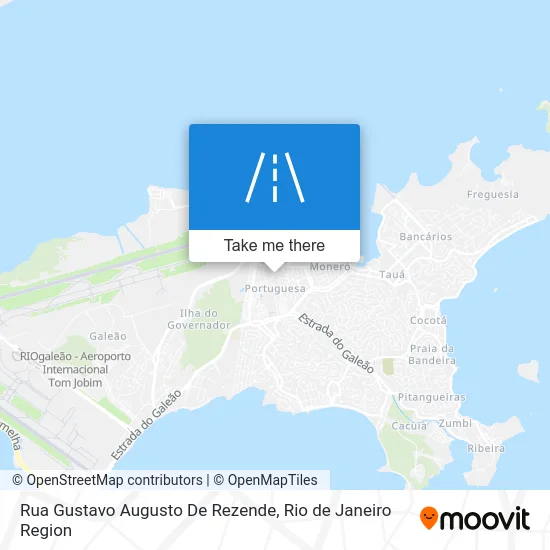 Rua Gustavo Augusto De Rezende map