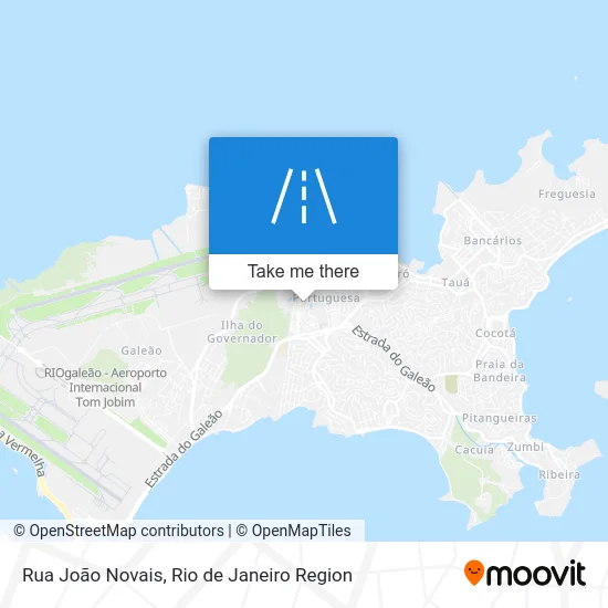 Rua João Novais map