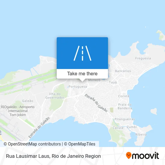 Rua Lausimar Laus map