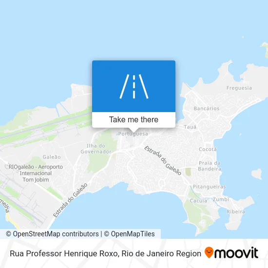 Rua Professor Henrique Roxo map