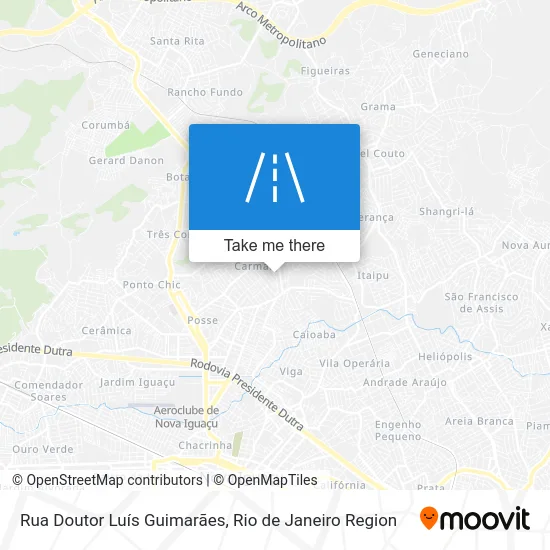 Rua Doutor Luís Guimarães map