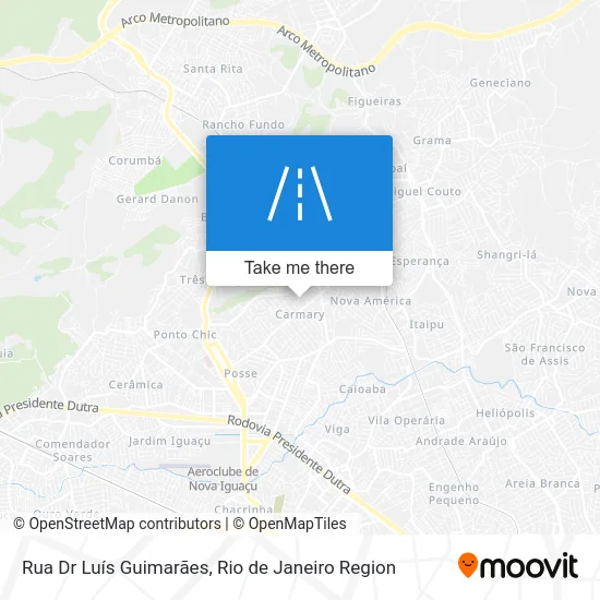 Rua Dr Luís Guimarães map