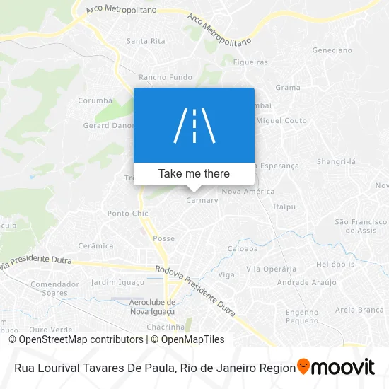 Rua Lourival Tavares De Paula map