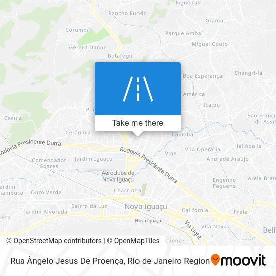 Rua Ângelo Jesus De Proença map