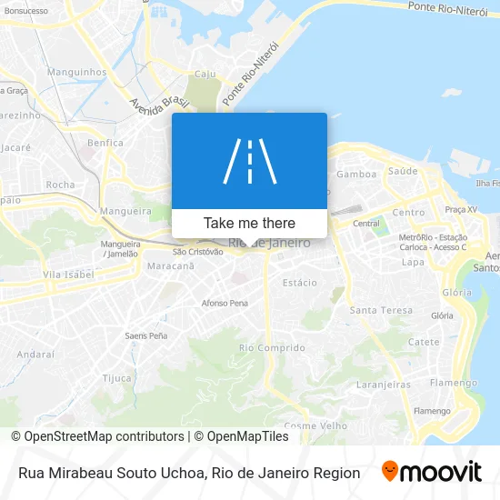 Rua Mirabeau Souto Uchoa map