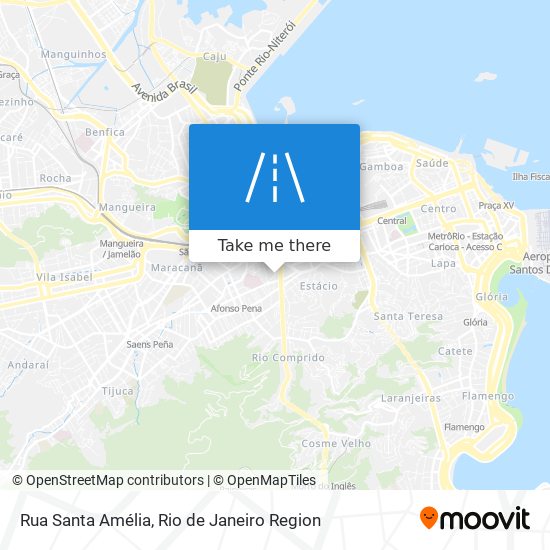 Rua Santa Amélia map