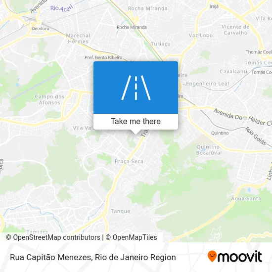 Rua Capitão Menezes map