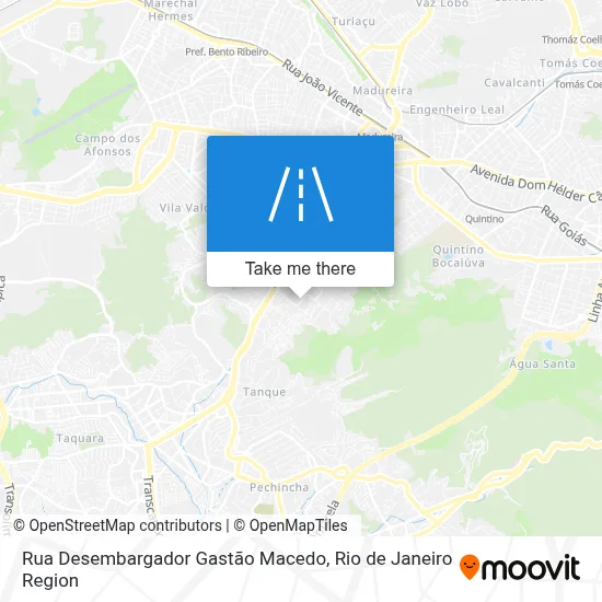 Rua Desembargador Gastão Macedo map