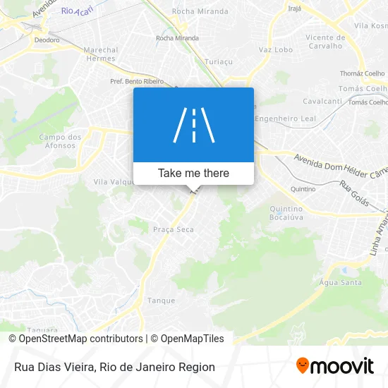 Rua Dias Vieira map
