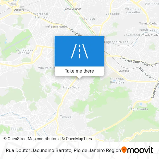 Rua Doutor Jacundino Barreto map