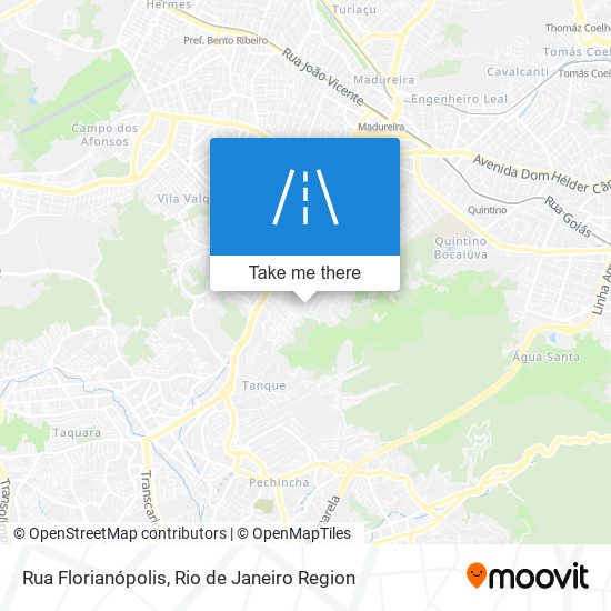 Rua Florianópolis map