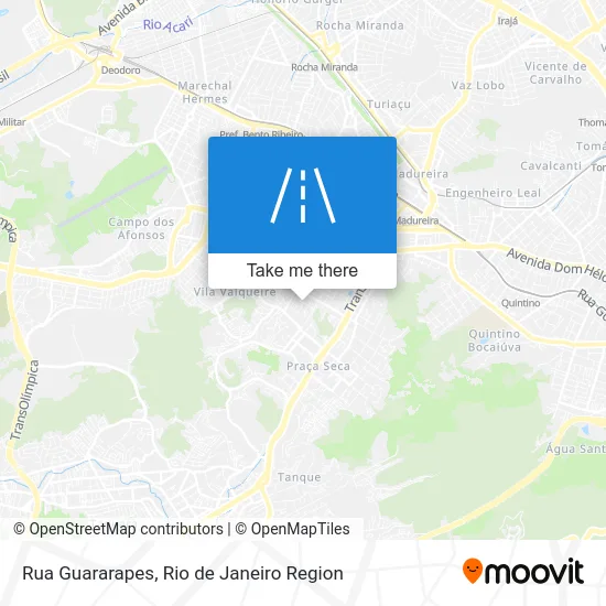 Rua Guararapes map