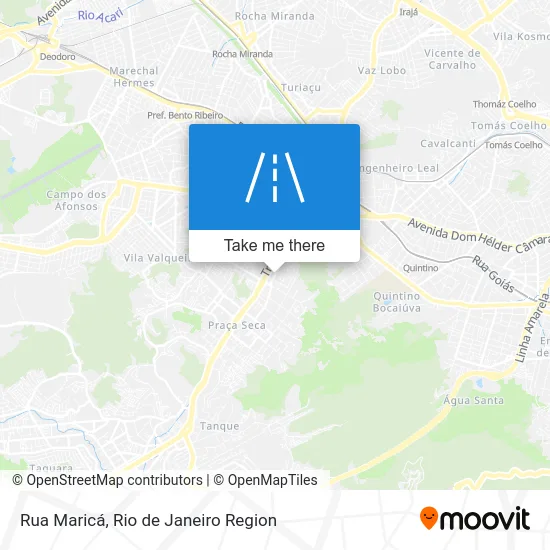 Rua Maricá map