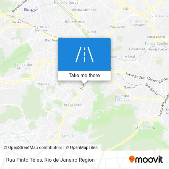 Rua Pinto Teles map