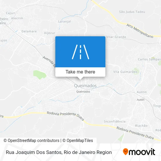 Rua Joaquim Dos Santos map