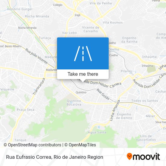 Rua Eufrasio Correa map