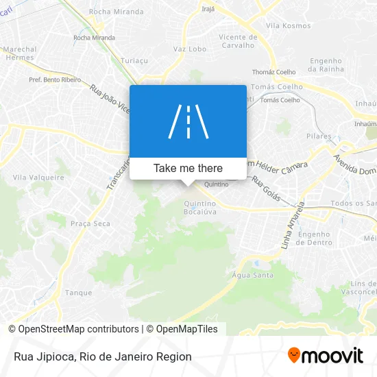 Rua Jipioca map