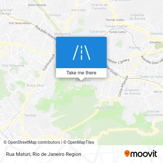 Rua Maturi map