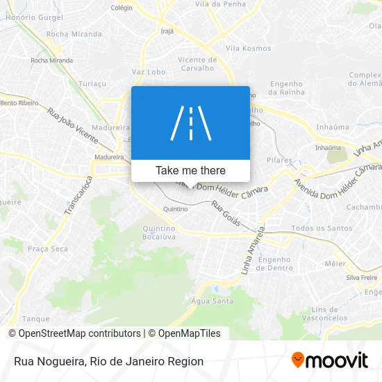 Rua Nogueira map