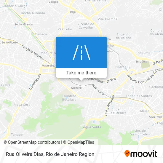 Rua Oliveira Dias map