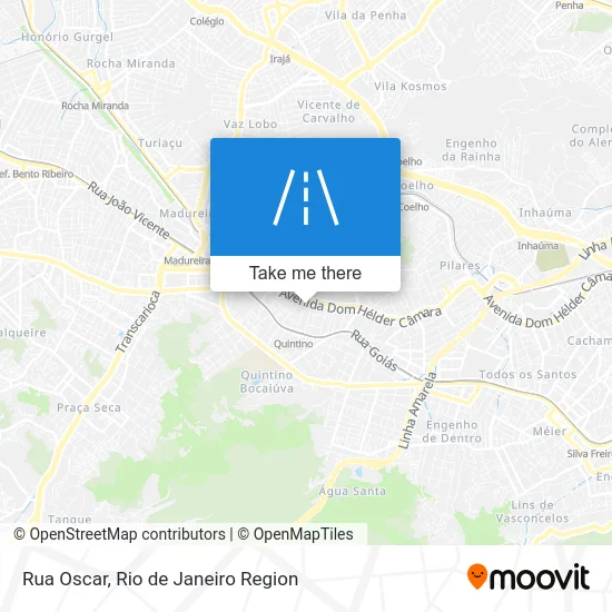 Rua Oscar map