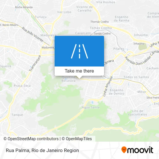 Rua Palma map