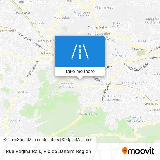 Rua Regina Reis map