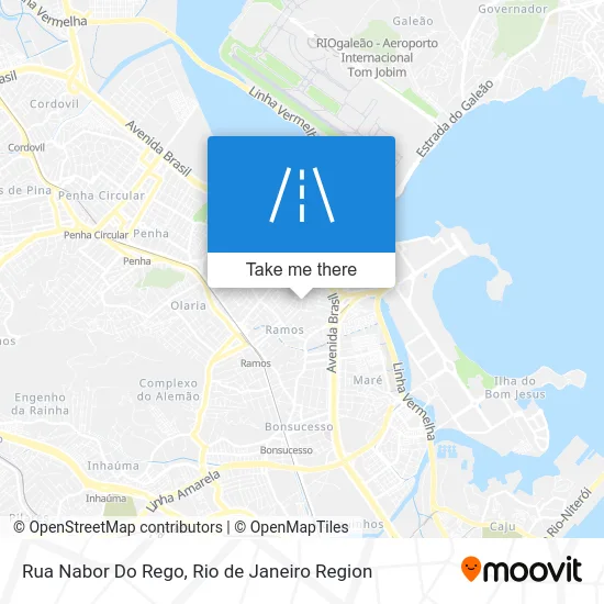 Rua Nabor Do Rego map