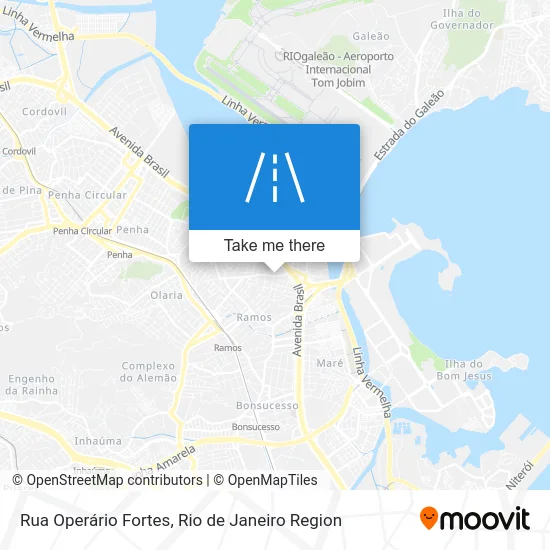 Rua Operário Fortes map