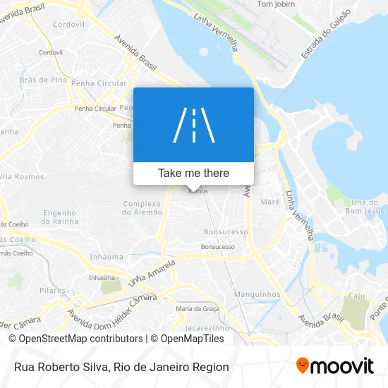 Rua Roberto Silva map