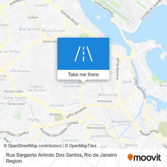Rua Sargento Arlindo Dos Santos map