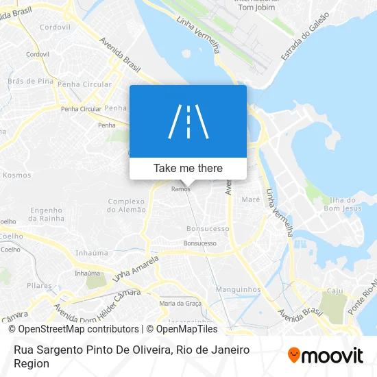 Rua Sargento Pinto De Oliveira map