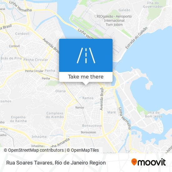 Mapa Rua Soares Tavares