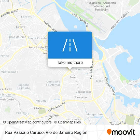 Rua Vassalo Caruso map
