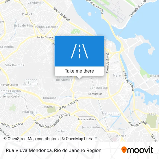 Rua Viuva Mendonça map