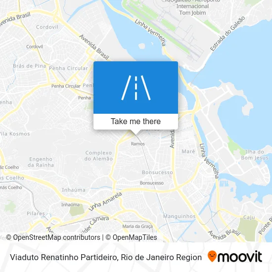 Viaduto Renatinho Partideiro map