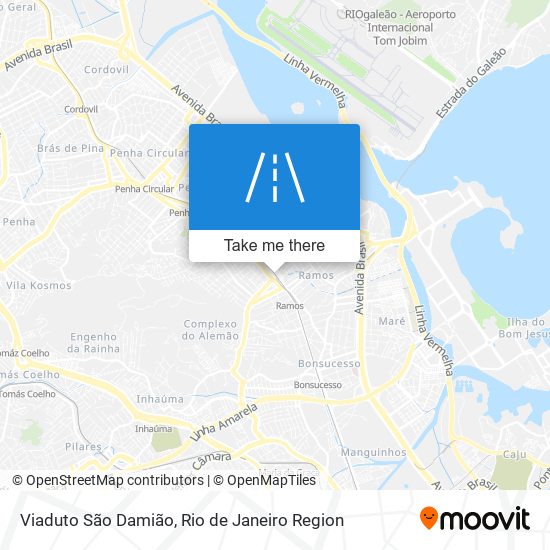 Viaduto São Damião map