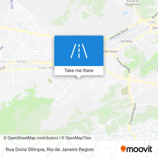 Rua Dona Olímpia map