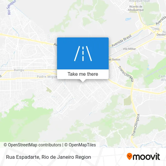 Rua Espadarte map