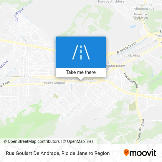 Rua Goulart De Andrade map
