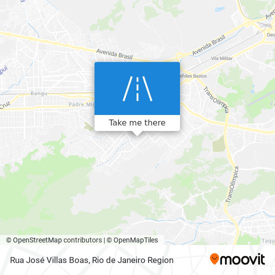 Rua José Villas Boas map