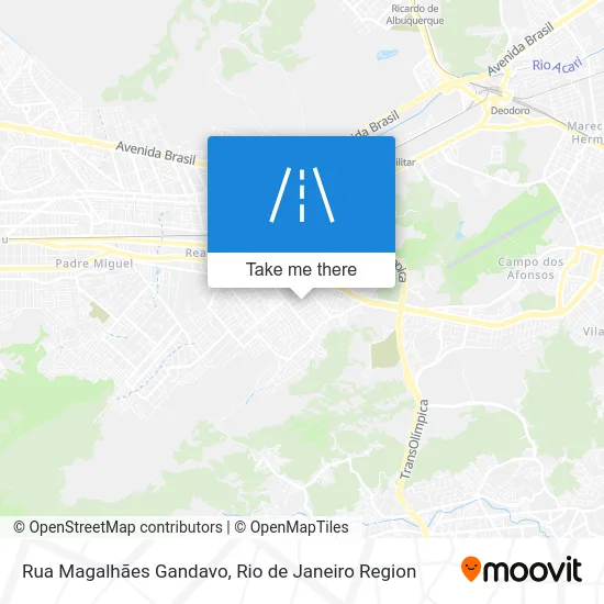 Rua Magalhães Gandavo map