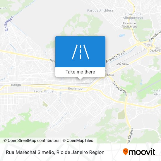 Rua Marechal Simeão map
