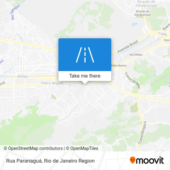 Rua Paranaguá map