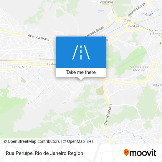 Rua Peruípe map