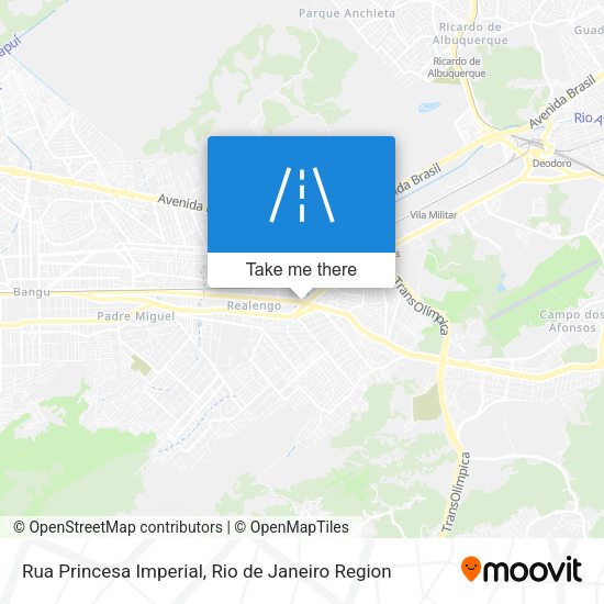 Rua Princesa Imperial map