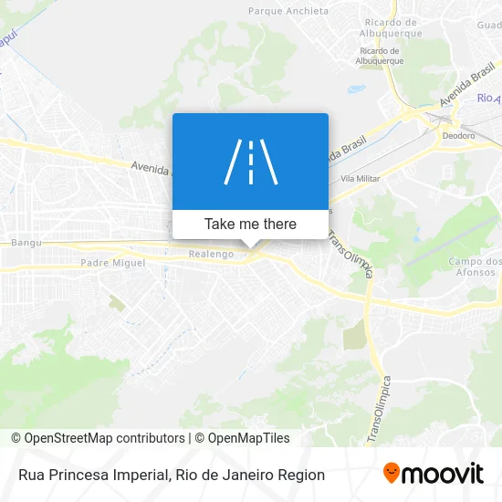 Rua Princesa Imperial map