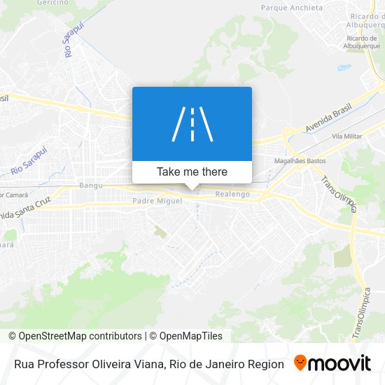 Rua Professor Oliveira Viana map