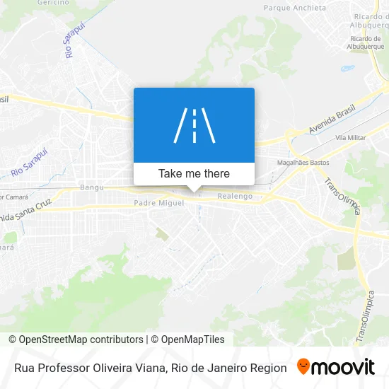 Rua Professor Oliveira Viana map