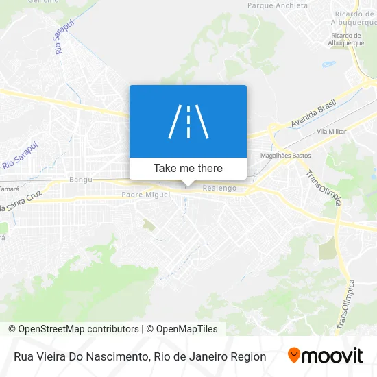 Rua Vieira Do Nascimento map